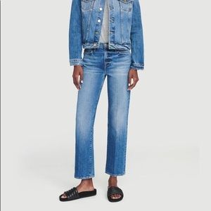 Frame Le High Straight Jeans